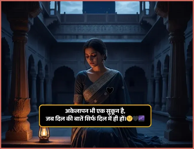 2 Line Khamoshi Akelapan Shayari in Hindi 2 Line Khamoshi Akelapan Shayari in Hindi
