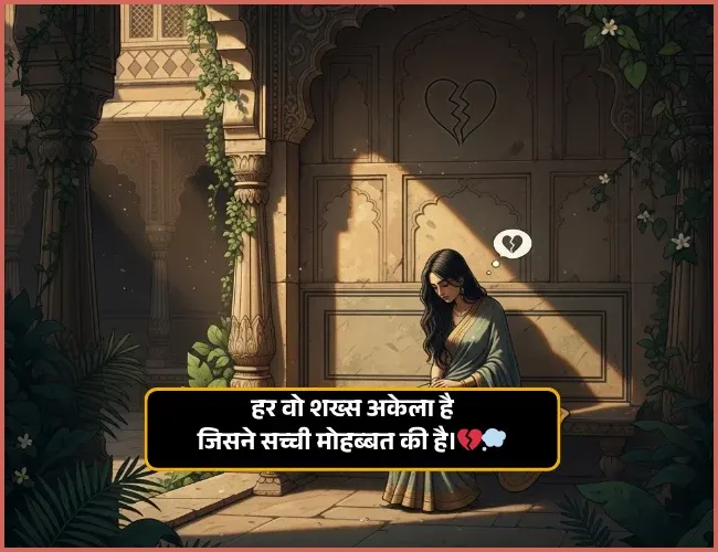 Akelapan Shayari in Hindi Text Akelapan Shayari in Hindi Text