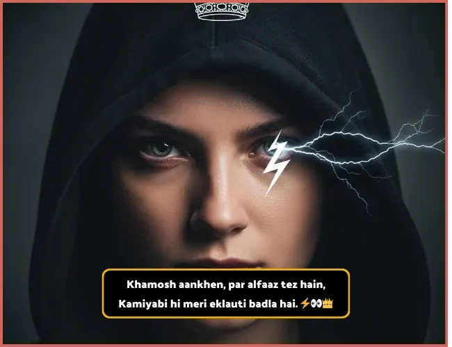 Attitude Shayari for Boys in English