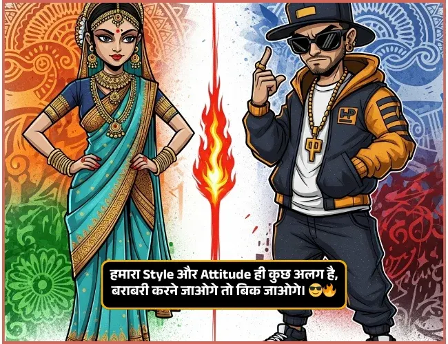 Attitude Shayari😎😎😎 2 Line