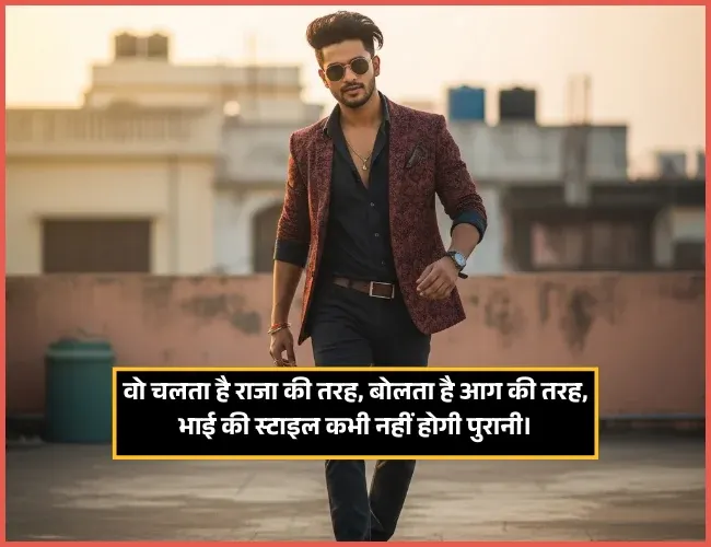Attitude Status Bhai Ke Liye Shayari