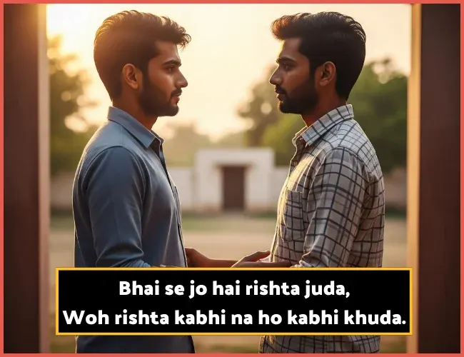 Bhai Ke Liye Shayari in English