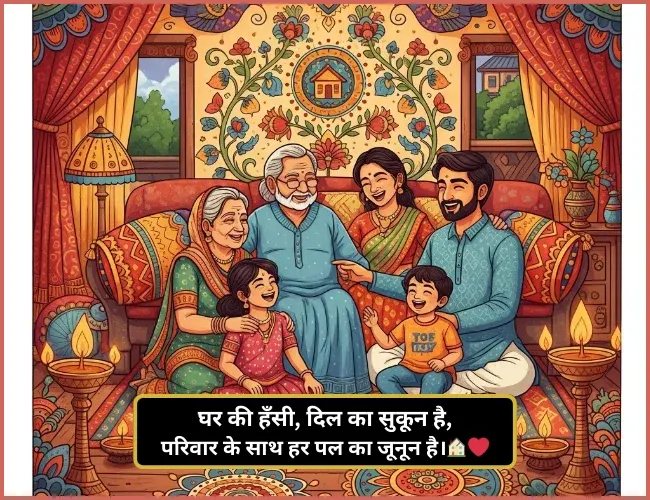 Cute Family Happy Family Shayari