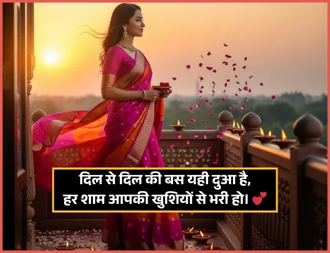 Good Evening Shayari