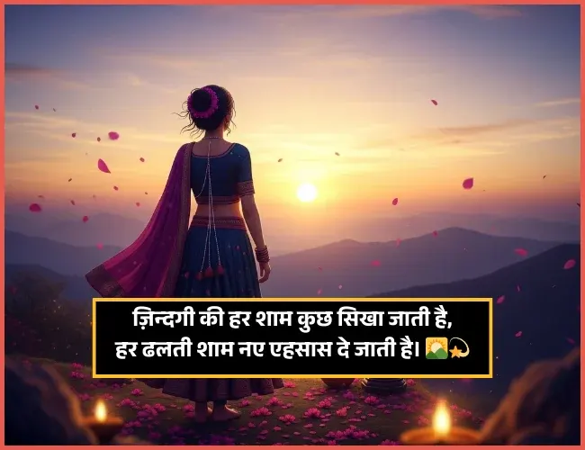 Good Evening Shayari