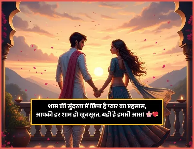 Good Evening Shayari in Hindi