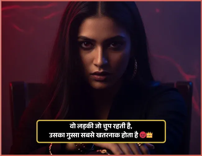 Gussa Female Attitude Shayari Gussa Female Attitude Shayari