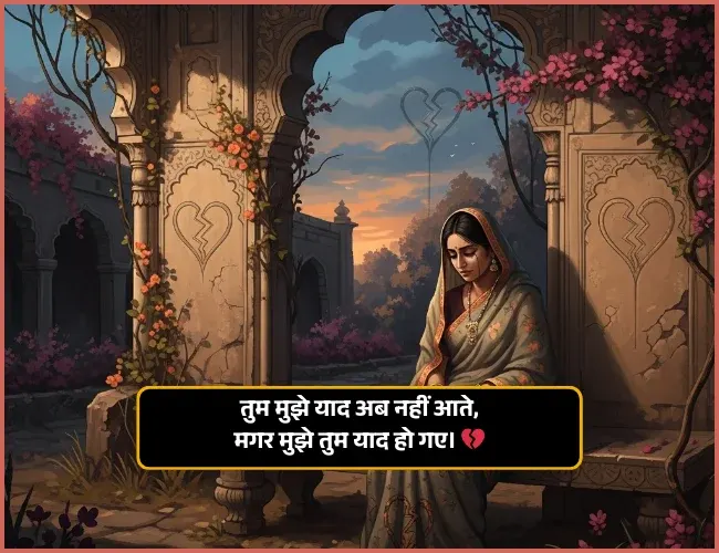 Heart Touching Sad Shayari 😭 Life 2 Line