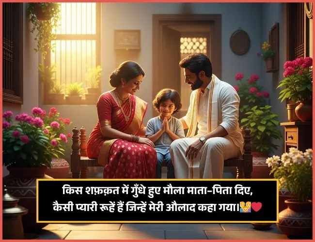 Maa Baap Ke Liye Shayari in Hindi