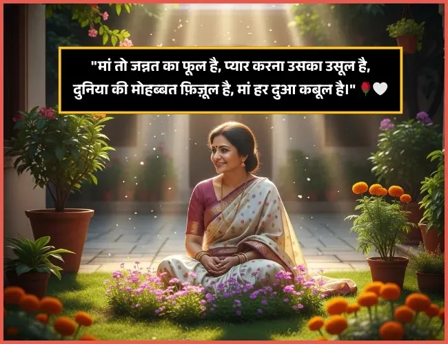 Maa Ke Liye Shayari in Hindi