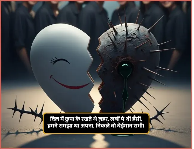 Matlabi Rishte Dhokebaaz Shayari