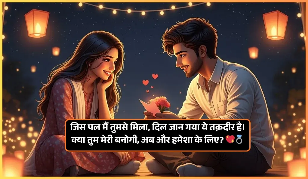 Propose Shayari
