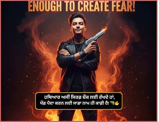 Punjabi Gangster Shayari Punjabi Gangster Shayari
