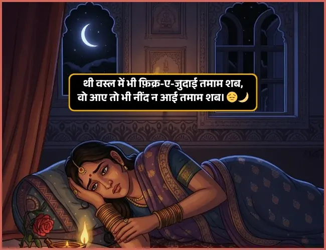 Raat Ki Neend Shayari Raat Ki Neend Shayari