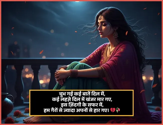 Sad Shayari for Girls