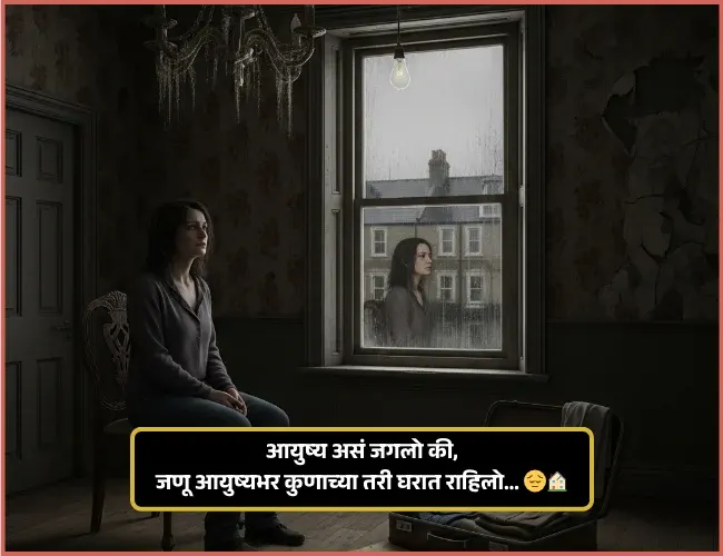 Sad Shayari on Life Marathi