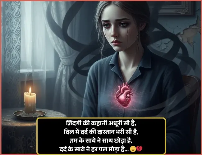 Sad Shayari on Life