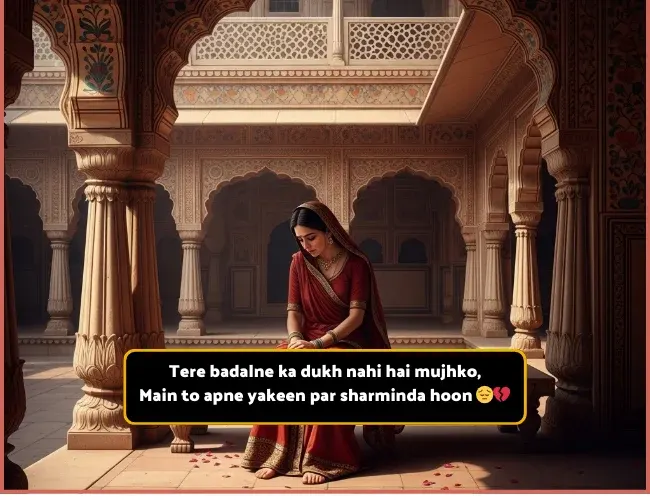 Sad Shayari 😭 Life 2 Line English with Emoji