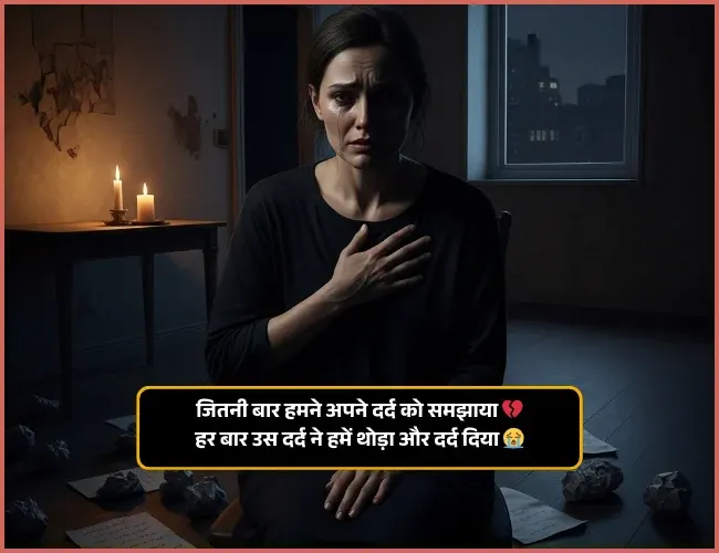 Sad Shayari😭 Life 2 Line