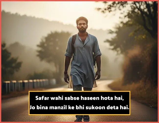 Safar Shayari English