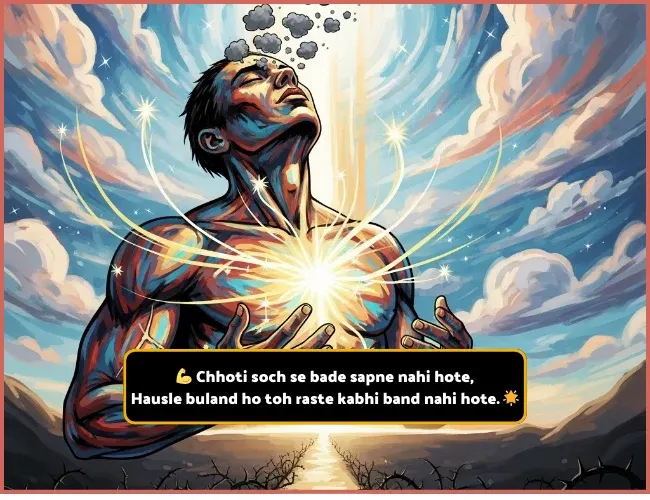 Self Confidence Zindagi Motivational Shayari in English