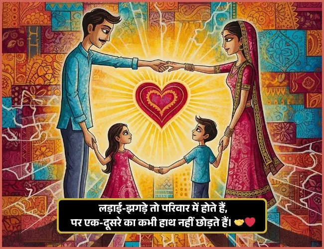 Short Family Shayari in Hindi