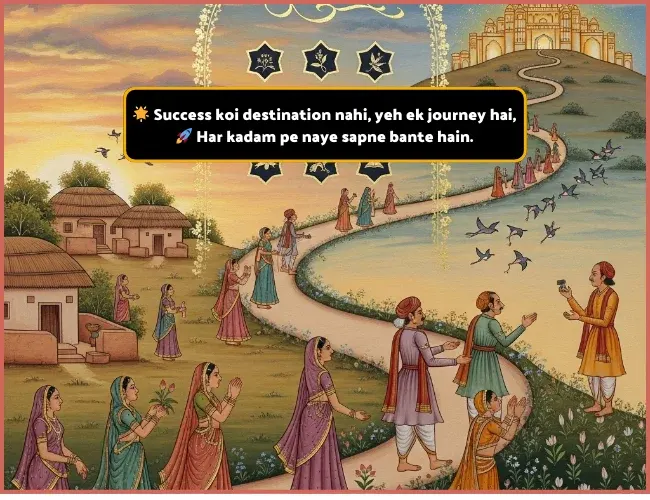 Success Motivational Shayari in English