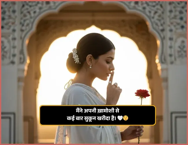 Khamoshi Shayari on Life Khamoshi Shayari on Life