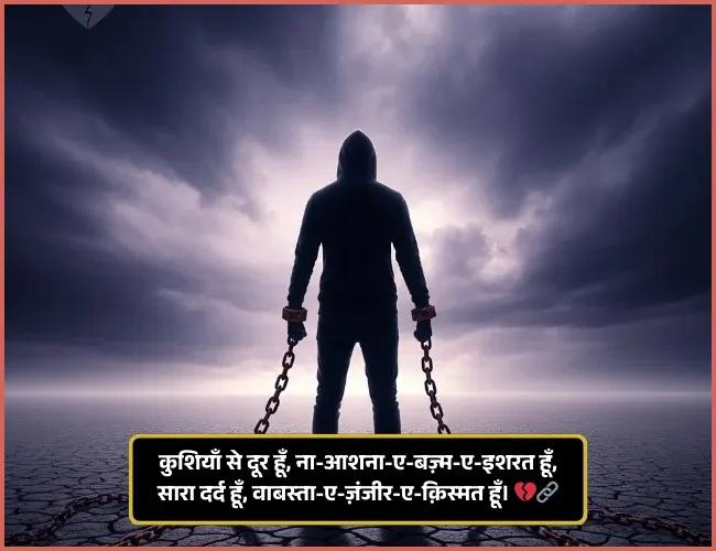 Kismat Shayari 2 Lines in Hindi